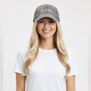 Grey vintage washed Salty hat